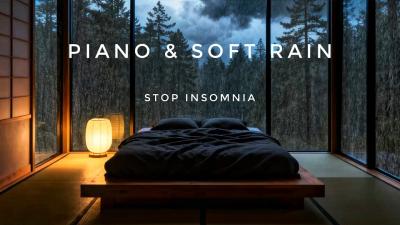 Peaceful Rain Journey Soothing Piano Music for Meditation Breathing and SelfHealing
