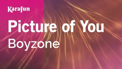 Picture of You  Boyzone  Karaoke Version  KaraFun