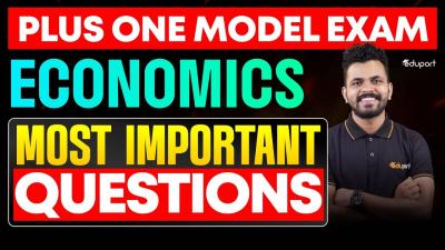 Plus One Economics Most Important Questions  Eduport Plus One