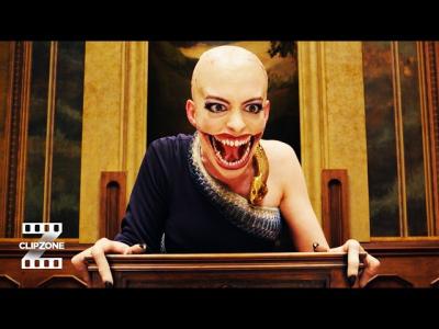 Roald Dahls The Witches  Witches Reveal Wig Scene  ClipZone Horrorscapes