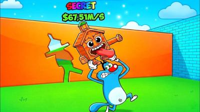 Roblox Oggy Dodged the DEADLIEST Wall For Brainrots