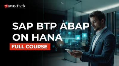 SAP BTP ABAP on HANA Full Course  ZaranTech