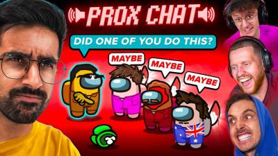 SIDEMEN AMONG US PROXIMITY CHAT BUT THE IMPOSTOR DOESNT KNOW WHO THE OTHER IMPOSTOR IS