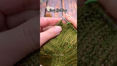 Simple Sweater Knitting Design knitting