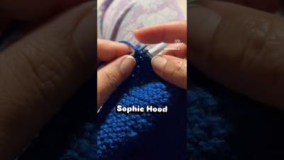 Sophie hood tutorial coming sophiehood sophiehoodpetiteknit knitting knit knittinghood
