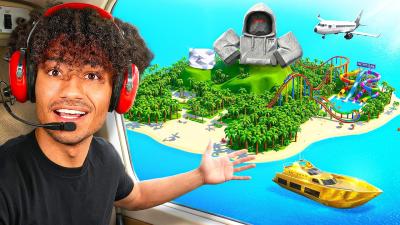 Spending 8592732 Building An ISLAND In Roblox..
