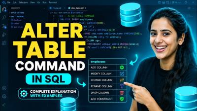 SQL ALTER TABLE Command Explained  Beginner Friendly SQL Tutorial