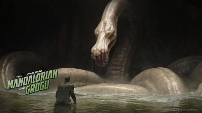 Star Wars The Mandalorian and Grogu  Monster  In Theaters May 22