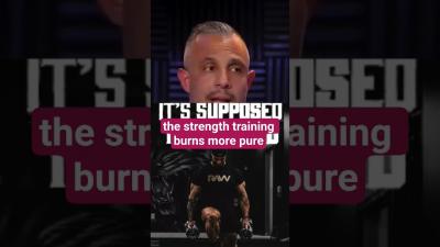 Strength Training Burns More Pure Body Fat saldistefano adamschafer youtubeshorts fitnesspodcast