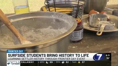 Surfside Middle School brings history to life with Frontier Day