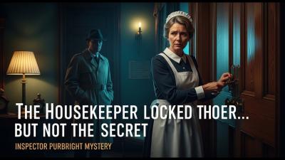 The Housekeeper Locked the Door But Not the Secret  Inspector Pubright Mystery