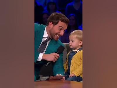 The sweetest talk show guest 