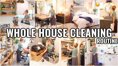 WEEKLY CLEANING ROUTINE WHOLE HOUSE CLEAN WITH ME  2026 CLEANING  ORGANIZING MOTIVATION