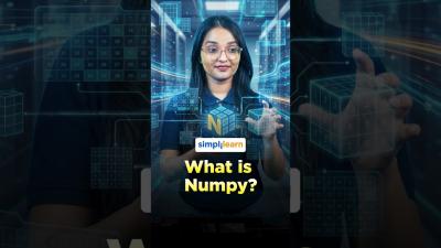 What Is NumPy  Python NumPy Explained  Shorts  Simplilearn