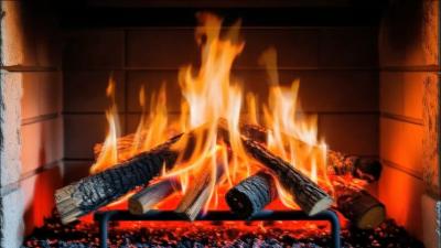  Winter ambience 4k Crackling fire Sound Fireplace Sounds for sleeping  Fireplace Background FHD