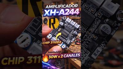 XHA244 Stereo Amplifier Board 30Wx2 for DIY shorts amplifierboard speakers diy homemadespeaker