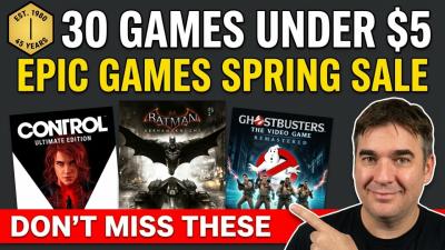 Youre Sleeping on This Sale Epic Store Spring Sale  30 Epic Games Under 5 Right Now