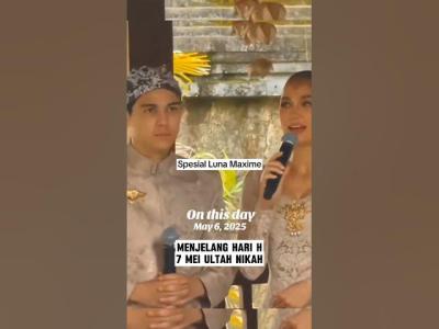 1 tahun hari bersejarah untuk Luna Maxime