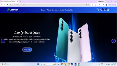 2.Build  deploy Full stack electronics shop Website using HTML CSS JS PHP  MySQL PART TWO