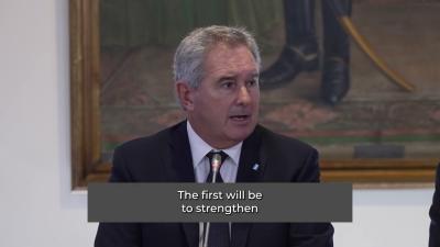 Argentine Presidency of the IHRA  Speech by Foreign Minister Pablo Quirno