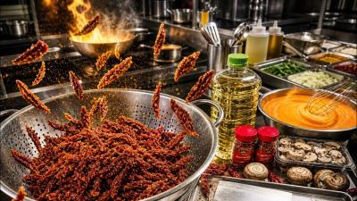 Cooking in a Busy Work Kitchen  FastPaced Prep  Flavor Explosion