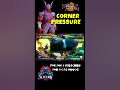 Corner Pressure Dragon Ball FighterZ Multiplayer Gameplay