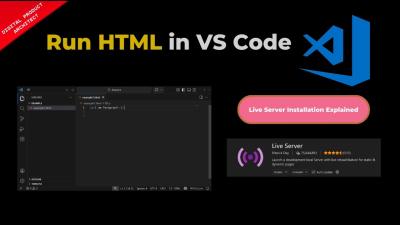 Create Save and Execute HTML Files in Visual Studio Code  Lesson 7 