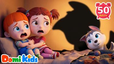 Creepy Night Monster Fun  Funny Spooky Nursery Beats  Kids Songs  Nursery Rhymes  Domi Kids