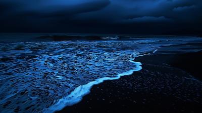 Deep Rolling Ocean Waves At Night Fall Asleep Fast  Black Screen 24H