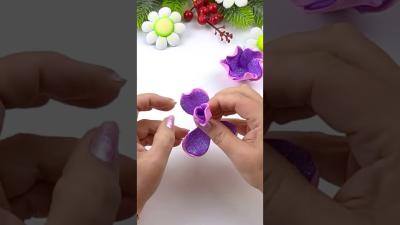 Easy DIY Flower You Can Make at Home Shorts DIY Craft