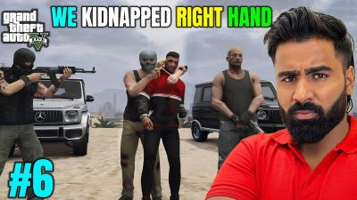 FINALLY WE KIDNAPPED PRISONER GANGS RIGHT HAND  GTA 5 VIDEO 6