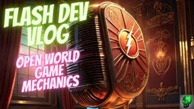 Flash Game Tutorial Vlog  Open World Mechanics