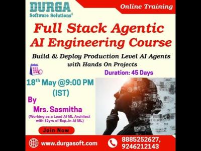 Full Stack Agentic AI Engineering Course Online Training  DURGASOFT durgasoftware shorts