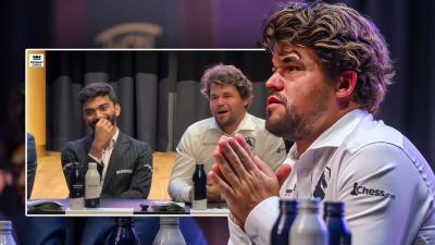 Gukesh Magnus and the Table Bang  The entertaining Press conference of Norway Chess 2026