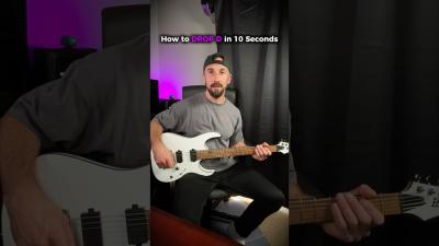 How to Drop D Tune Your Guitar in 10 Seconds Easy Beginner Guide