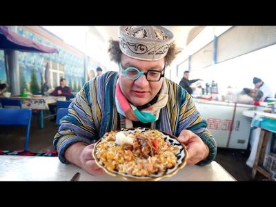 Insane Street Food in Kabul  Tashkent 