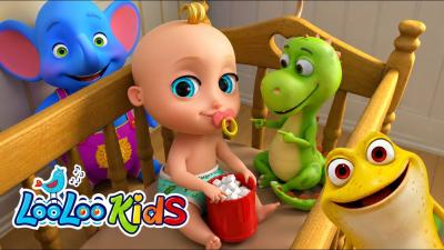 Johny Pony  Baby Shark  Wheels On The Bus  Nursery Rhymes  Kids Songs LooLoo Kids