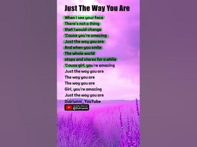  Just the Way You Are  Bruno Mars