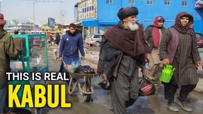 Kabul Afghanistan 4K Winter Walking Tour 2026  Real Street Life