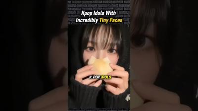 Kpop Idols With Faces Smaller than Objects kpop shorts