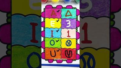 Learn AEIOU the Fun Way kidslearning vowels learnabc shorts