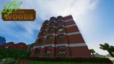 Life In The Woods 1059  Higher Walls  Minecraft Lets Play