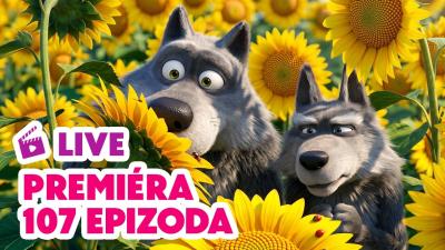  LIVE Premiéra Dobrou chuť NOVÁ EPIZODA Máša a Medvěd 