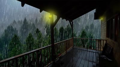 Lluvia Relajante Para Dormir  Sonido de Lluvia y Truenos Rain Sound for Sleeping Relajante 301