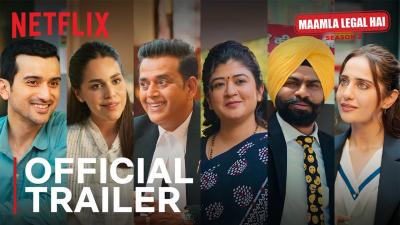 Maamla Legal Hai Season 2  Official Trailer  Ravi Kishan  Netflix India
