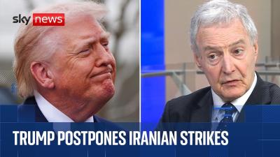 Michael Clarke reacts to Trump postponing strikes on Iranian power plants  Iran war