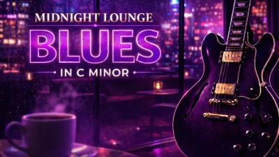 Midnight Lounge Blues in C Minor  Blues Jam Track  Backing Track For Guitar