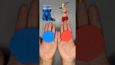 Mira Rumi Zootopia animals color mix zootopia2 colormixing kpopdemonhunterssatisfying kpop