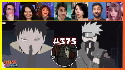 Naruto Shippuden Episode 375  Kakashi vs. Obito  Reaction Mashup ナルト 疾風伝