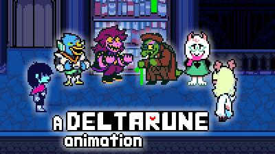 Noelle and Berdly Join Chapter 4  Deltarune Cutscenes